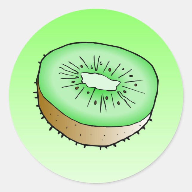 Kiwi - Classic Round Sticker (Front)
