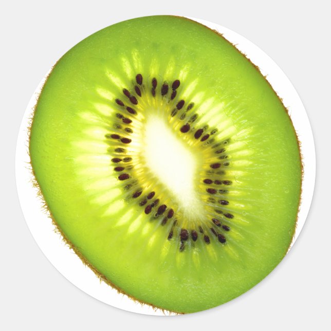 Kiwi Classic Round Sticker (Front)