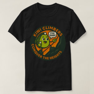 Kiwi Climbers Conquer The Heights T-Shirt