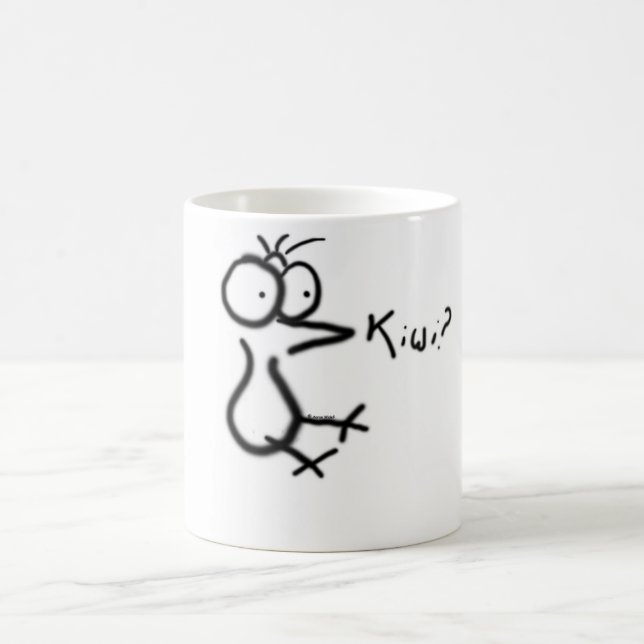 "Kiwi?" Coffee Mug (Center)
