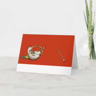 Kiwi Cupid Valentines Day Card