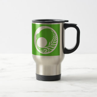 Kiwi Fern Disc Travel Mug