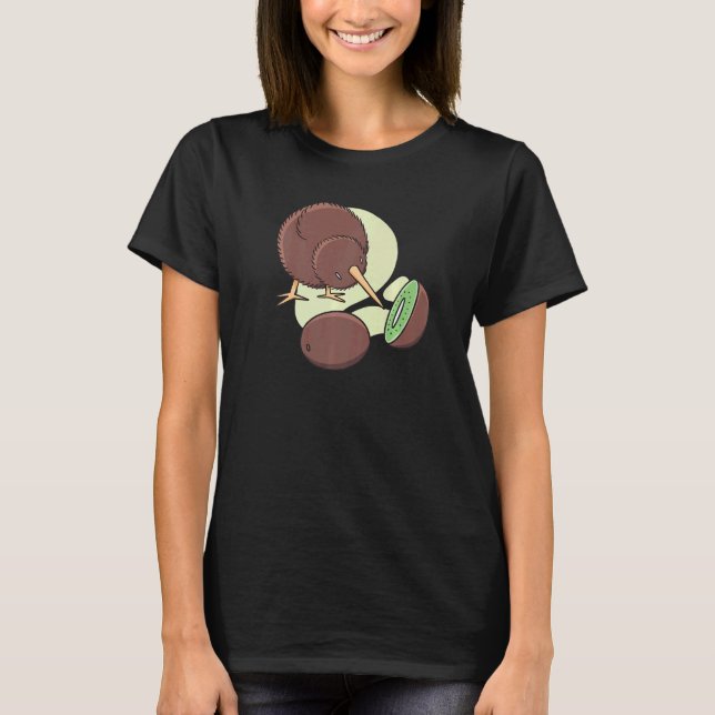 Kiwi Fruit   Bird  3 T-Shirt (Front)