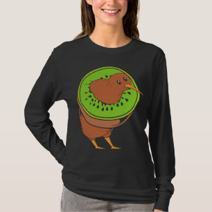 Kiwi Fruit Bird Pun Cute Kiwi Bird T-Shirt