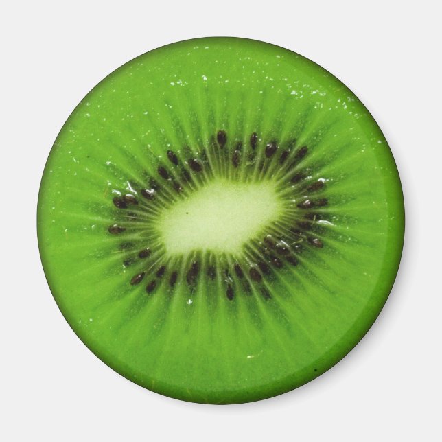 Kiwi Fruit Fresh Slice Magnet (Front)