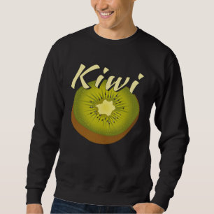 KIWI Fruit Fruit Vitamins Vegan Kiwi Sweatshirt