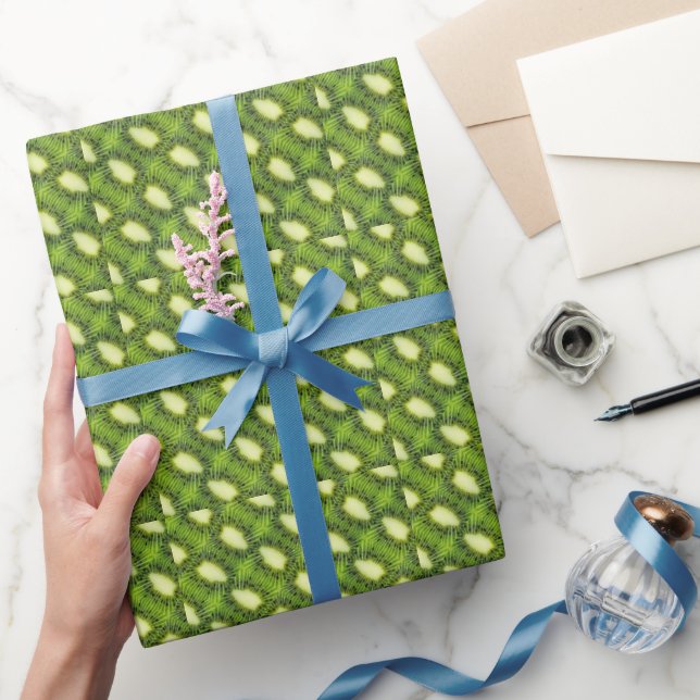 Kiwi fruit pattern wrapping paper (Gifting)