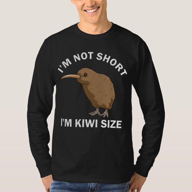 Kiwi Gift Men Kiwi Bird Women New Zealand Kiwi T-Shirt (Front)