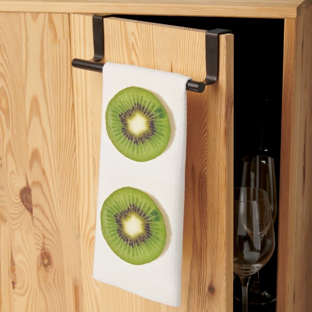 Kiwi Green Fruit 4Keri Tea Towel (Thirds Fold)