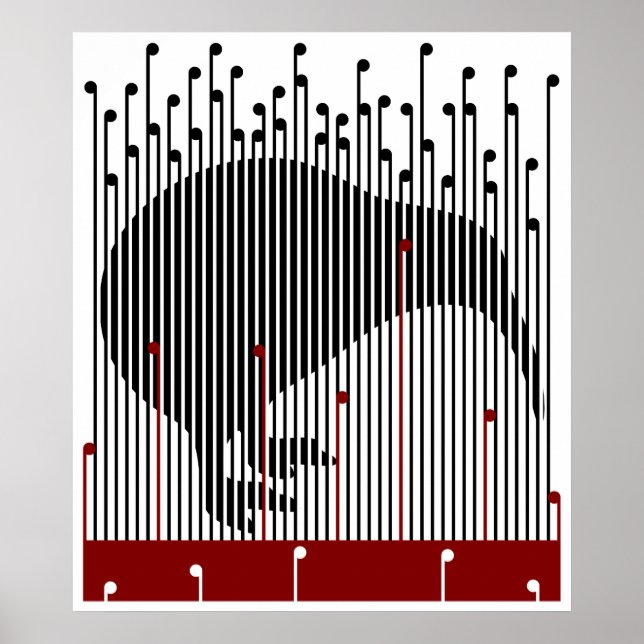 Kiwi in the Raupo, BULLRUSH Poster (Front)