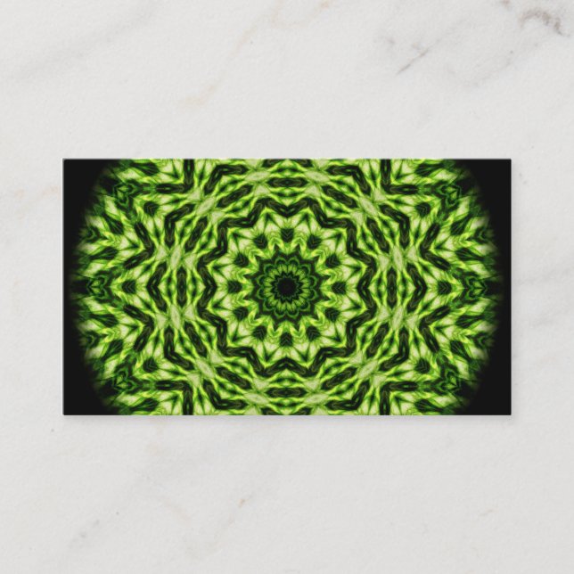 Kiwi Kaleidoscope Business Card (Front)