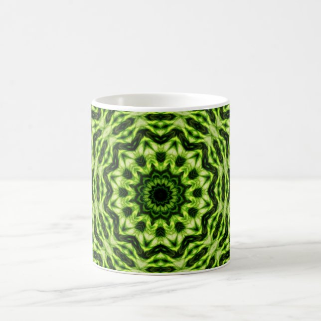 Kiwi Kaleidoscope Coffee Mug (Center)