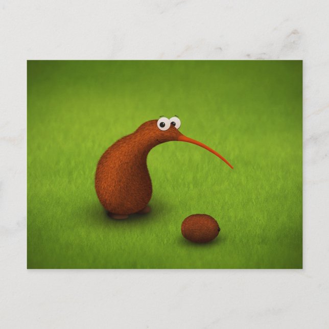 Kiwi Kiwi Postcard (Front)