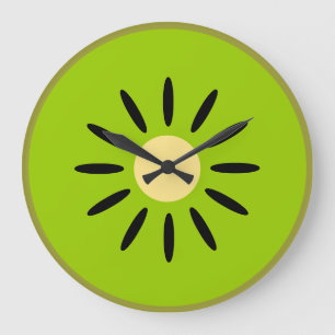 Kiwi Large Clock
