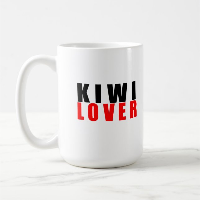 Kiwi lover coffee mug (Left)