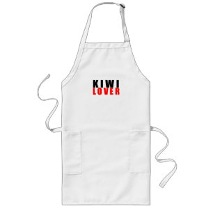 Kiwi lover long apron