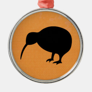Kiwi Metal Tree Decoration