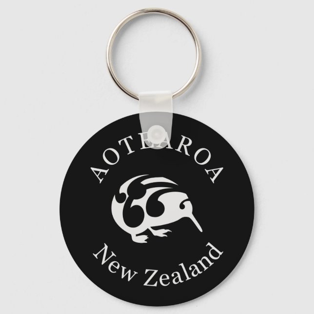 KIWI New Zealand /Aotearoa  national bird Key Ring (Front)