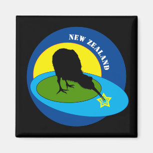 Kiwi - New Zealand Bird & Bro Travel (magnets) Magnet