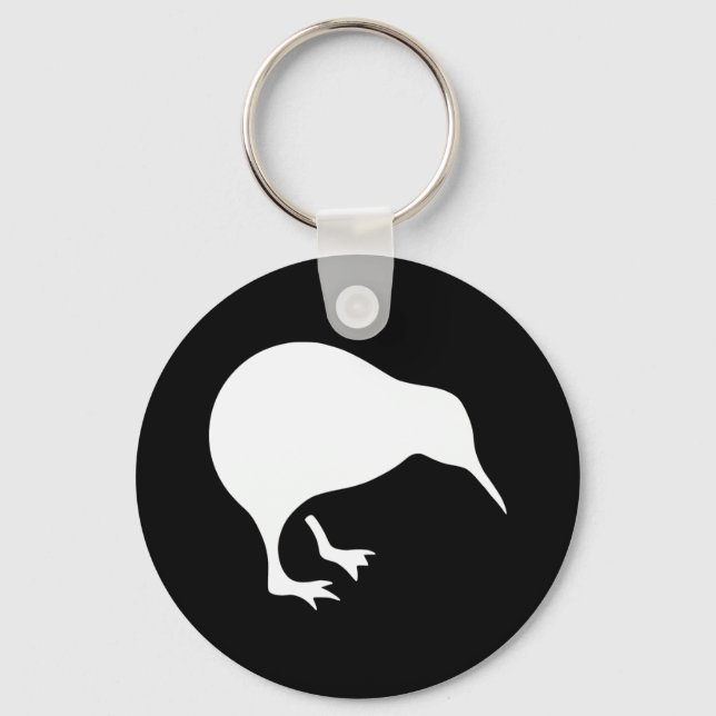 Kiwi New Zealand emblem Key Ring (Front)