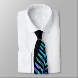 KIWI NEW ZEALAND FERN PAUA TIE<br><div class="desc">Classic New Zealand fern - in the vibrant colors of the Paua shell.</div>