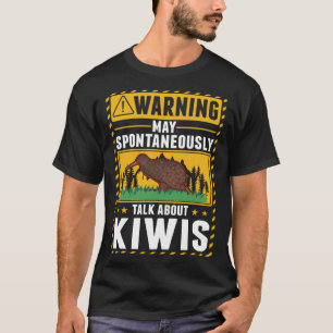 Kiwi New Zealand Kiwi Bird T-Shirt