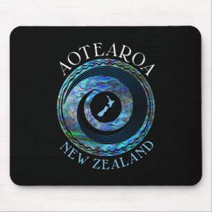 KIWI NEW ZEALAND KORU PAUA MOUSE PAD