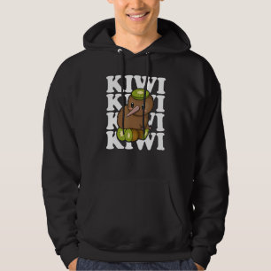 Kiwi New Zealand Quote For A Kiwi Bird Hoodie