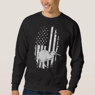Kiwi New Zealand Quote For A Patriotic Kiwi Bird Sweatshirt