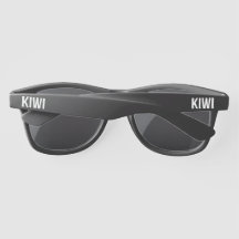 KIWI NEW ZEALAND WHITE SUNGLASSES