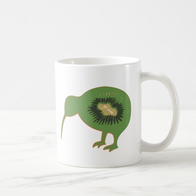 kiwi nz kiwifruit coffee mug (Right)