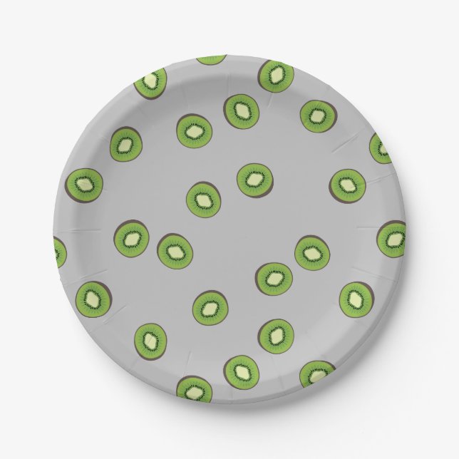 Kiwi Paper Plate (Front)
