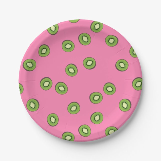 Kiwi Paper Plate (Front)