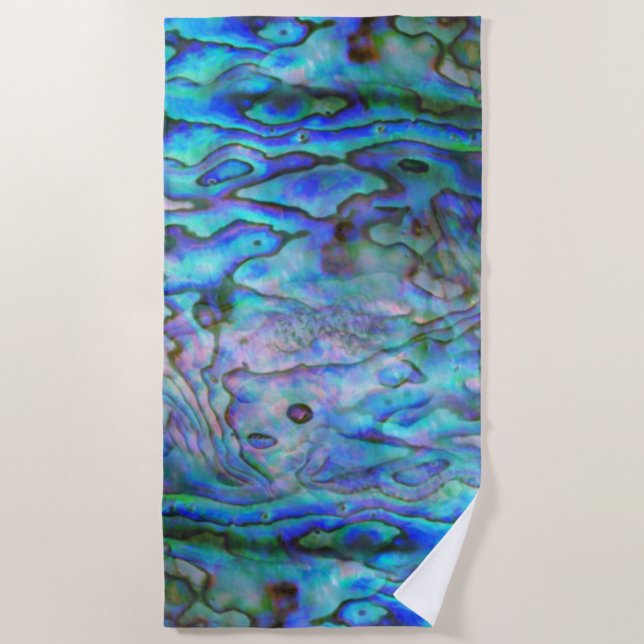 KIWI PAUA BEACH TOWEL (Front)