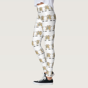 Kiwi Playing guitar Leggings
