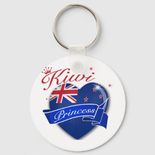 Kiwi Princess Key Ring