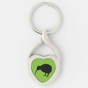 KIWI silhouette Key Ring