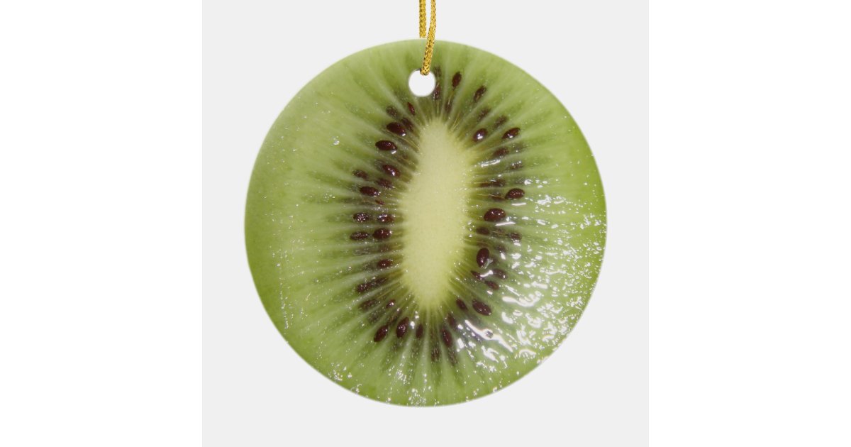 Kiwi Slice Christmas Ornament | Zazzle.co.nz