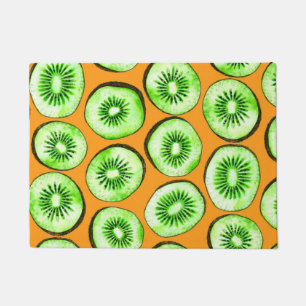 Kiwi slices doormat