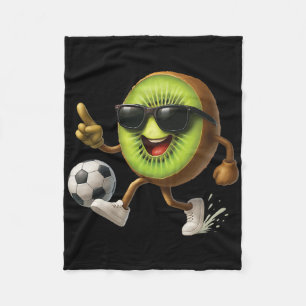 Kiwi Soccer Fleece Blanket