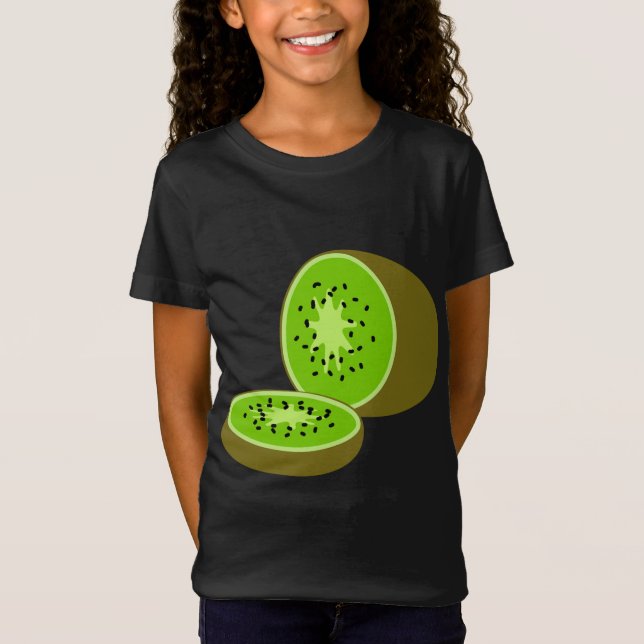 Kiwi Summer Fruit T-Shirt (Front)