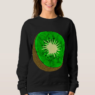 Kiwi Summer Tropical Exotic Sour Fruit Vegetarian Sweatshirt