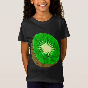 Kiwi Summer Tropical Exotic Sour Fruit Vegetarian T-Shirt
