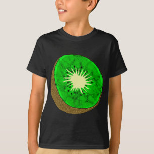 Kiwi Summer Tropical Exotic Sour Fruit Vegetarian T-Shirt