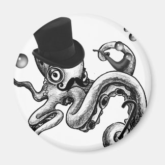 Kiwi the Fancy Octopus Magnet
