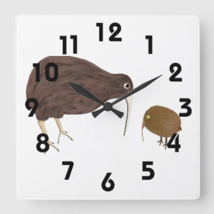 Kiwi Wall Clock