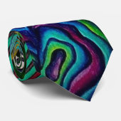 Kiwiana Maori Design Men's Neck Tie (Rolled)