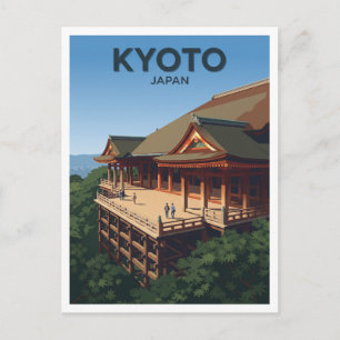 Kiyomizu-dera Temple Kyoto Japan Gift Postcard