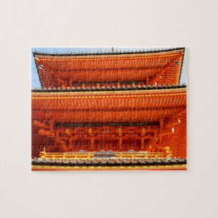 Kiyomizu-dera temple, Kyoto, Japan Jigsaw Puzzle