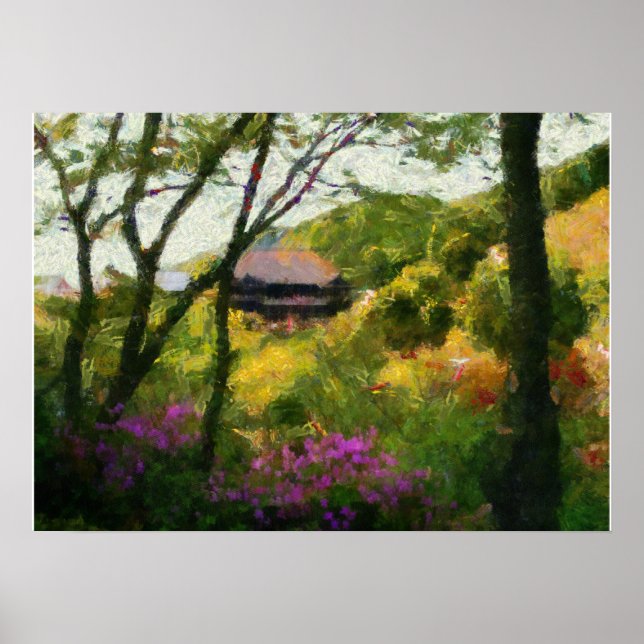 Kiyomizu Temple II Poster (Front)